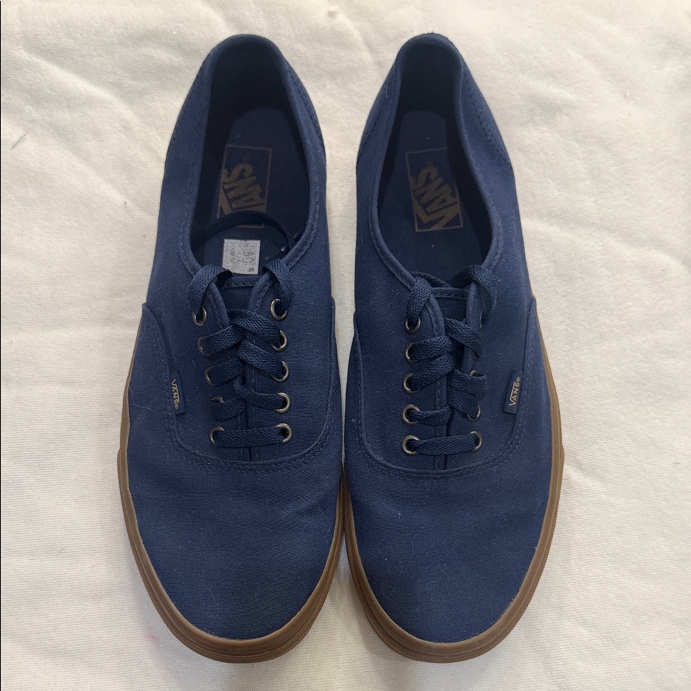 Vans Men's Navy Canvas Sneakers